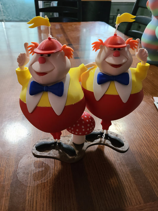 Tweedle-dee and tweedle-dum